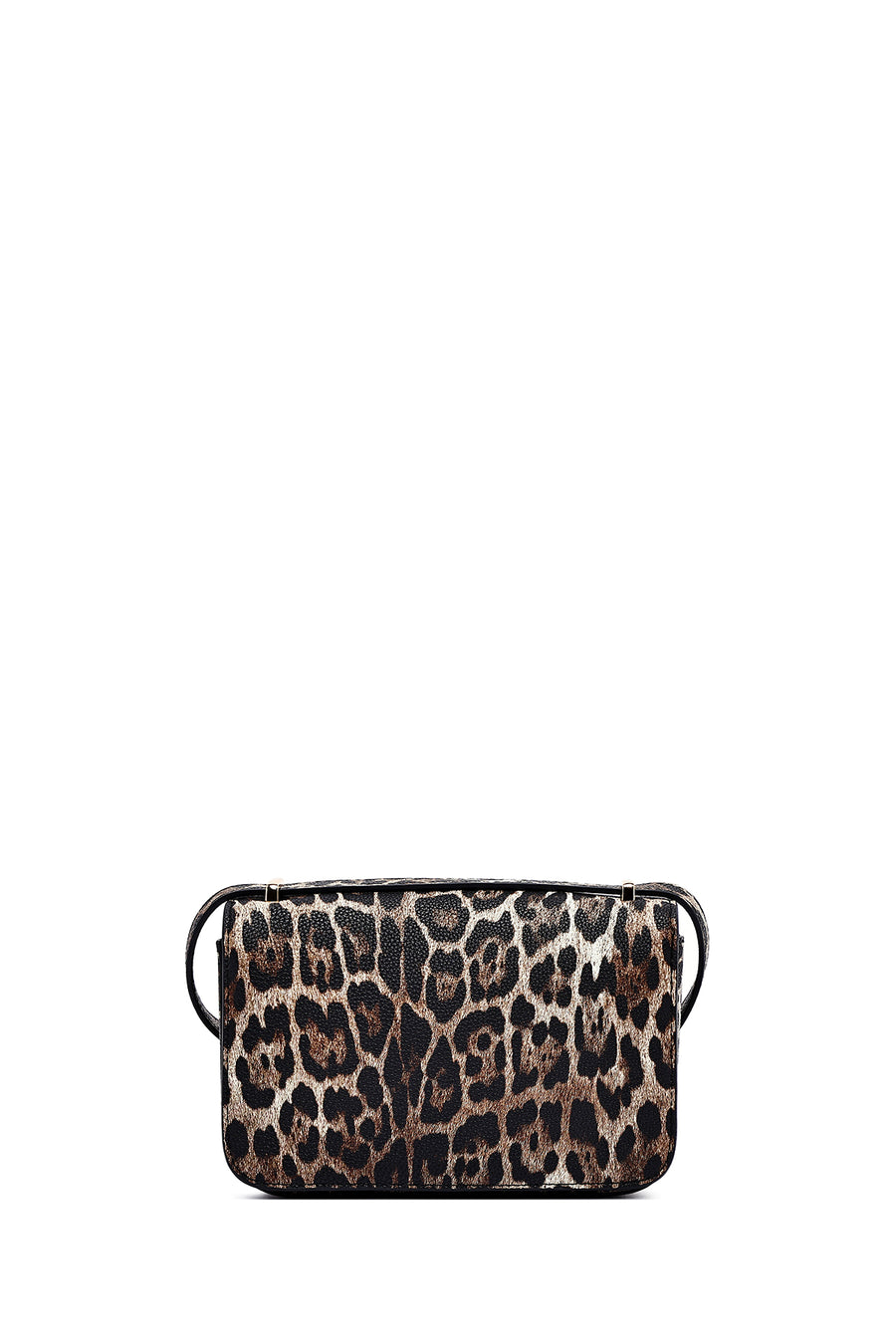 Woman Leopard Long Strap Patterned Crossbody Bag