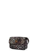 Kadın Leopar Uzun Askılı Desenli Çapraz Çanta | Derimod