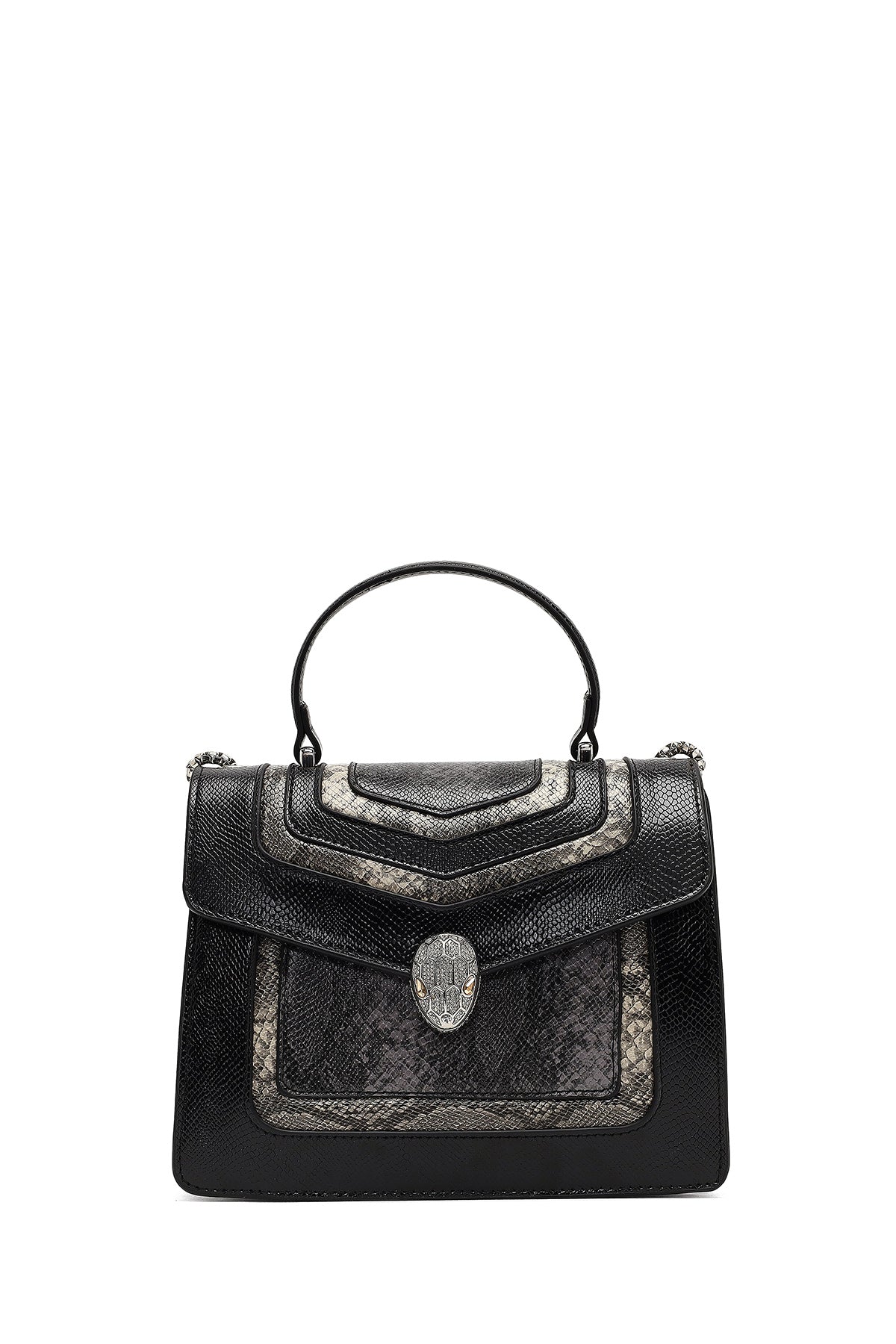 Kadın Siyah Uzun Askılı Kol Çantası