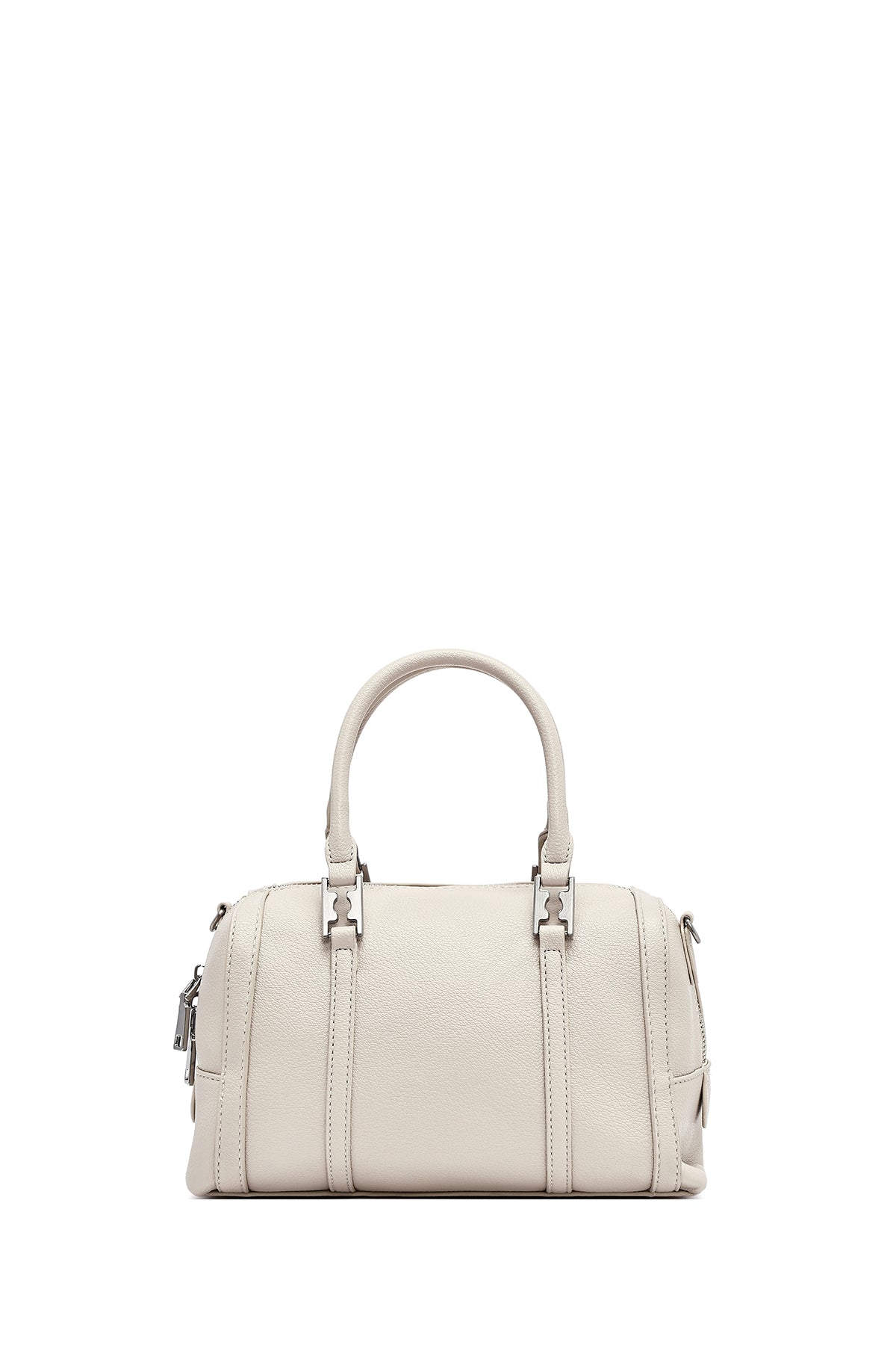 Kadın Gri Uzun Askılı Kol Çantası