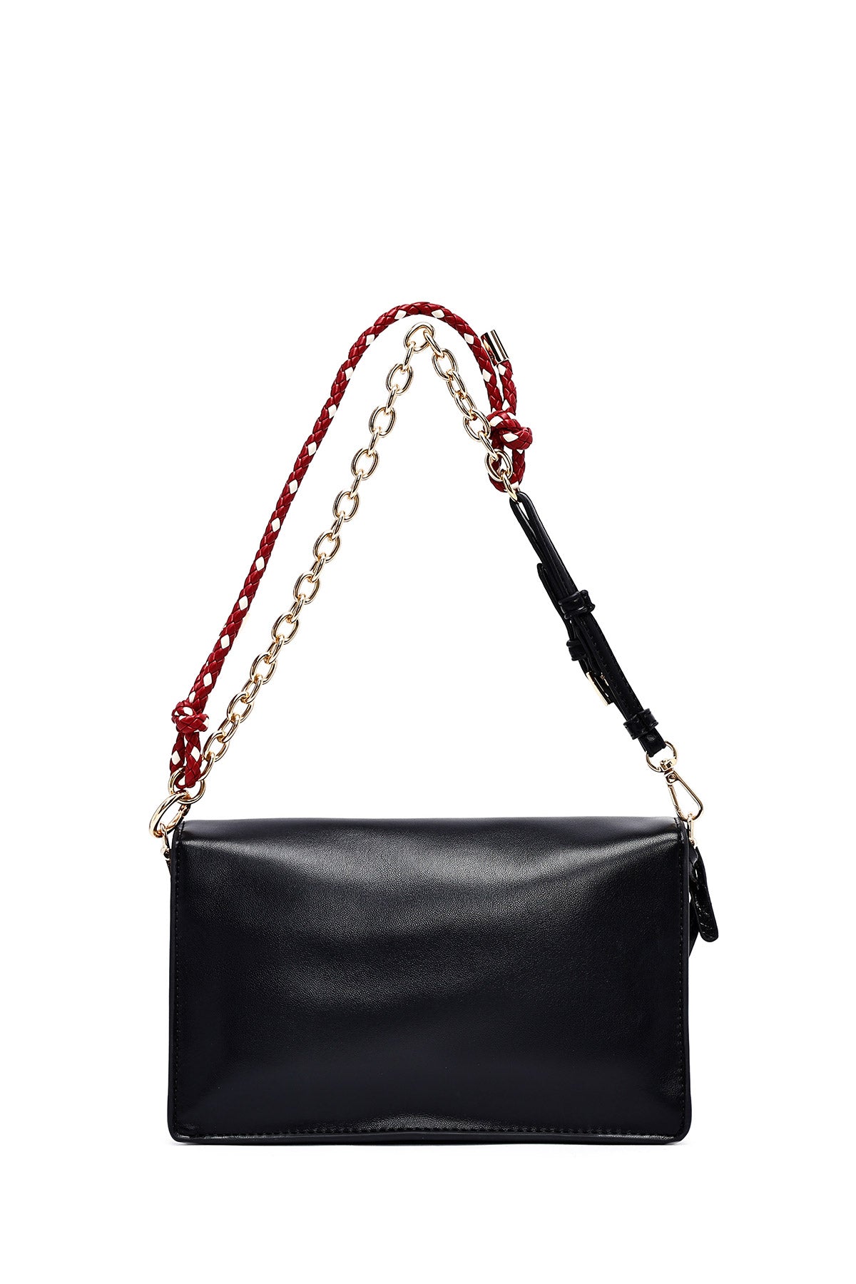 Kadın Siyah Uzun Askılı Çapraz Çanta