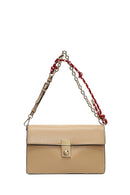 Women's Beige Long Strapped Crossbody Bag | Derimod