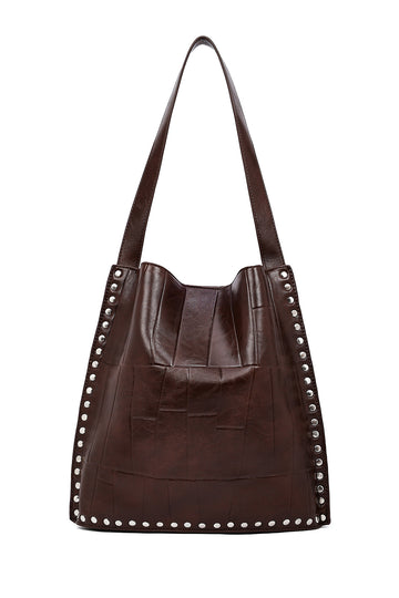 Kadın Kahverengi Baskılı Omuz Çantası 25ABD244126 | Derimod