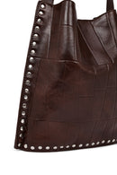 Kadın Kahverengi Baskılı Omuz Çantası | Derimod