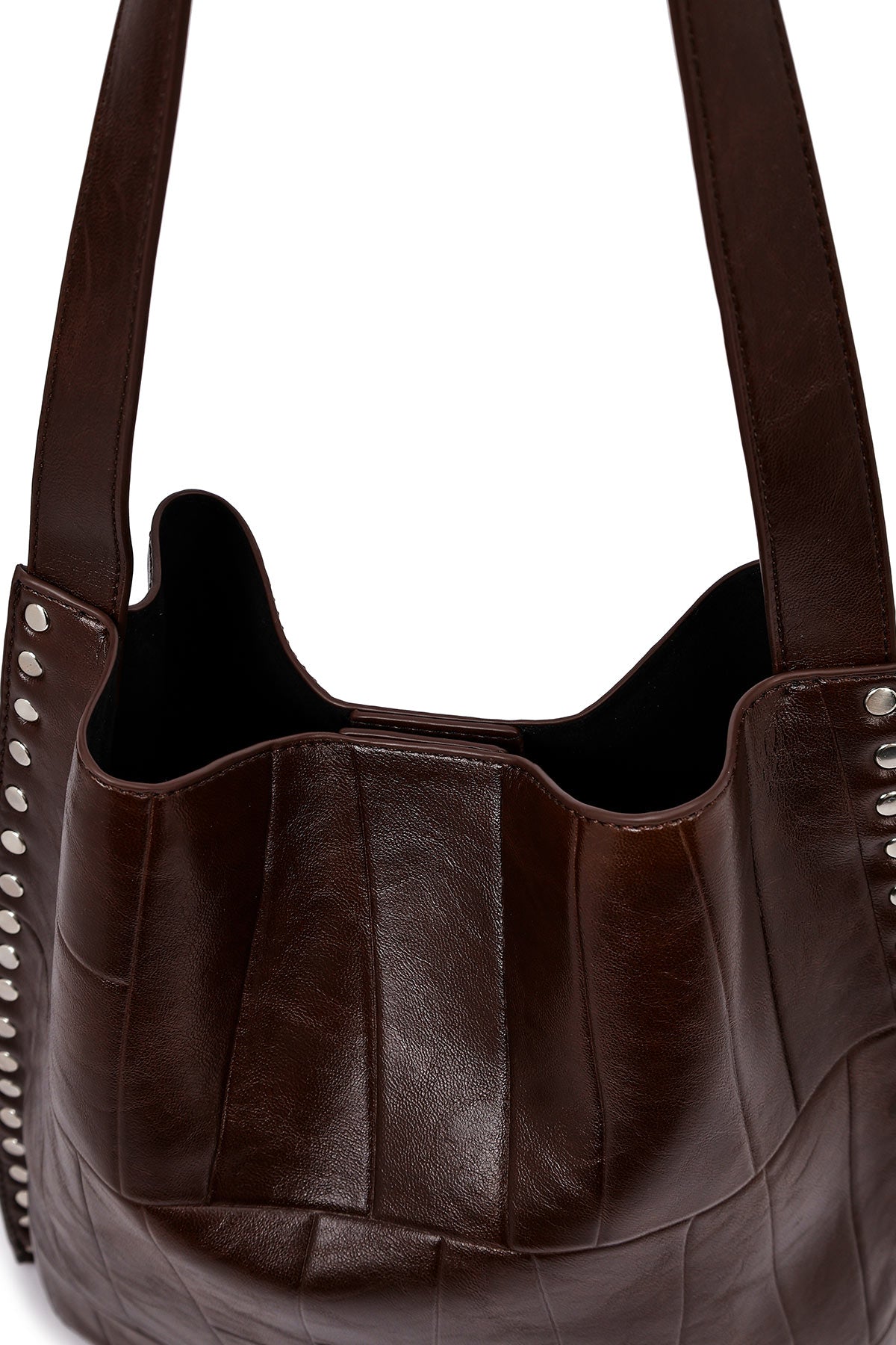 Kadın Kahverengi Baskılı Omuz Çantası