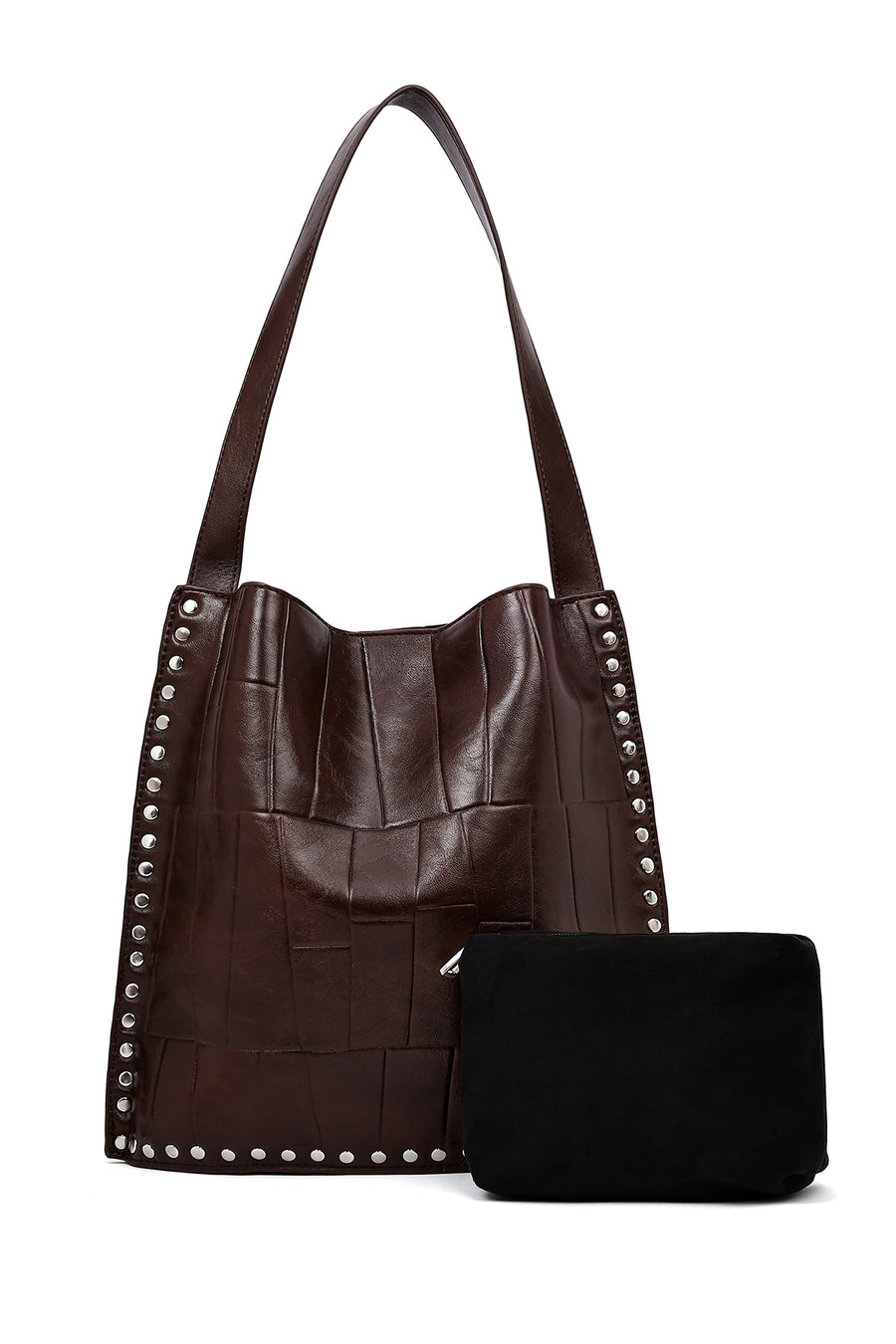 Women's Brown Printed Shoulder Bag