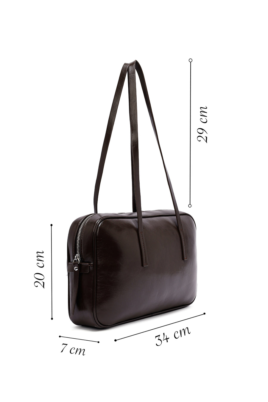 Woman Brown Shoulder Bag