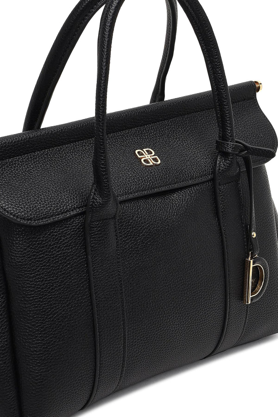 Women's Black Long Strap Classic Shoulder Bag