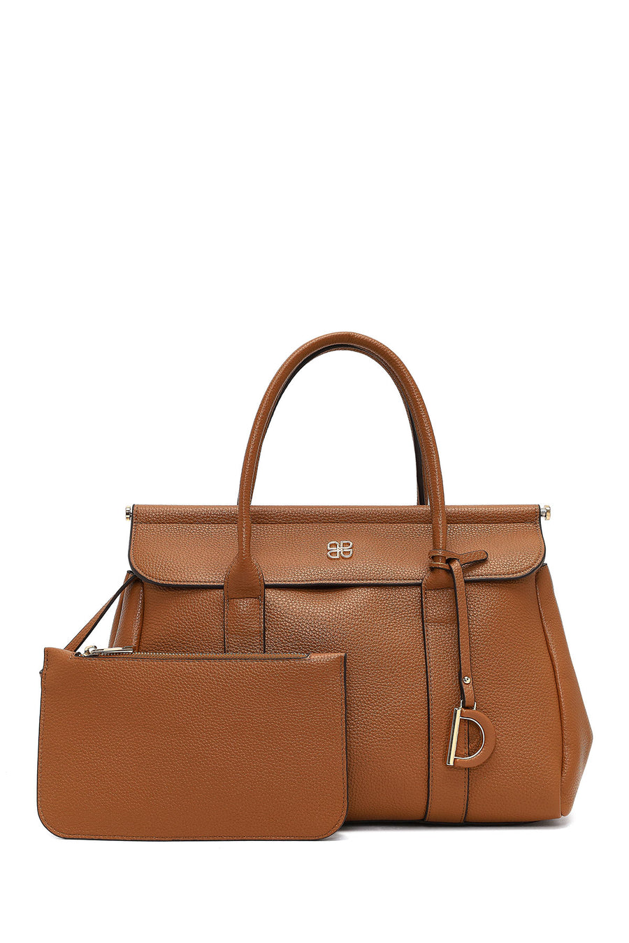 Women's Brown Long Strap Classic Shoulder Bag