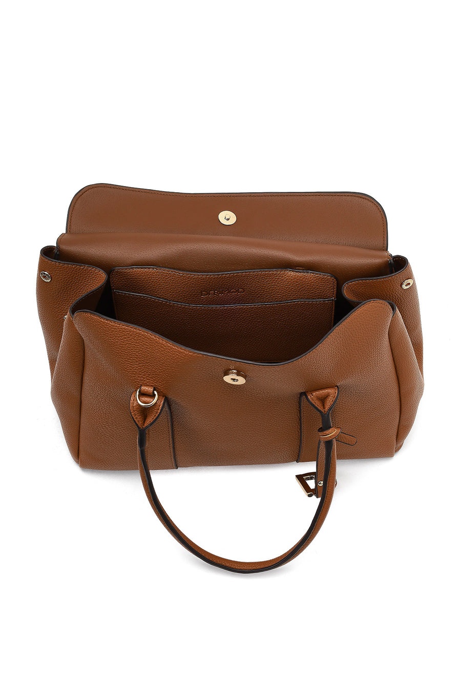 Women's Brown Long Strap Classic Shoulder Bag