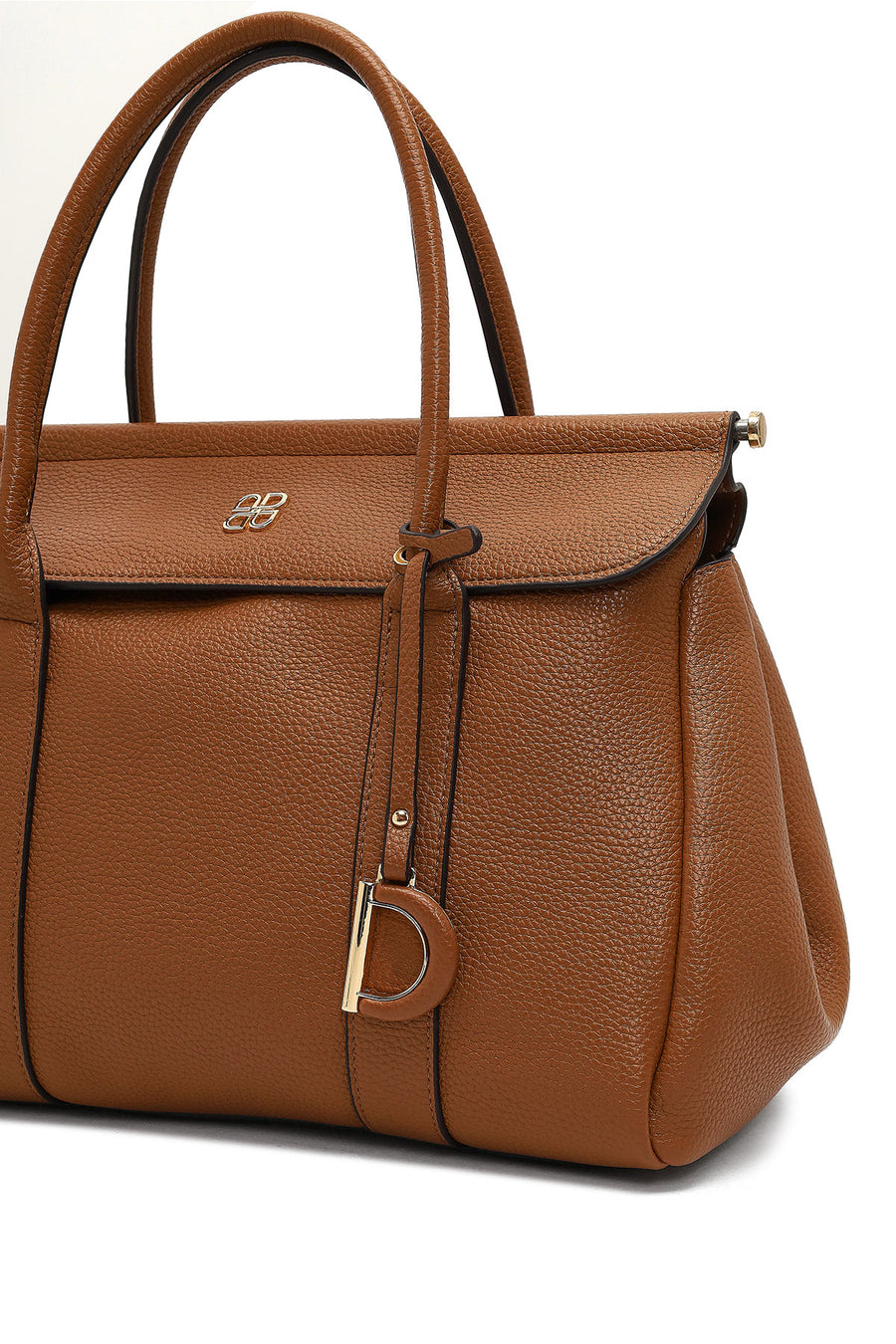 Women's Brown Long Strap Classic Shoulder Bag