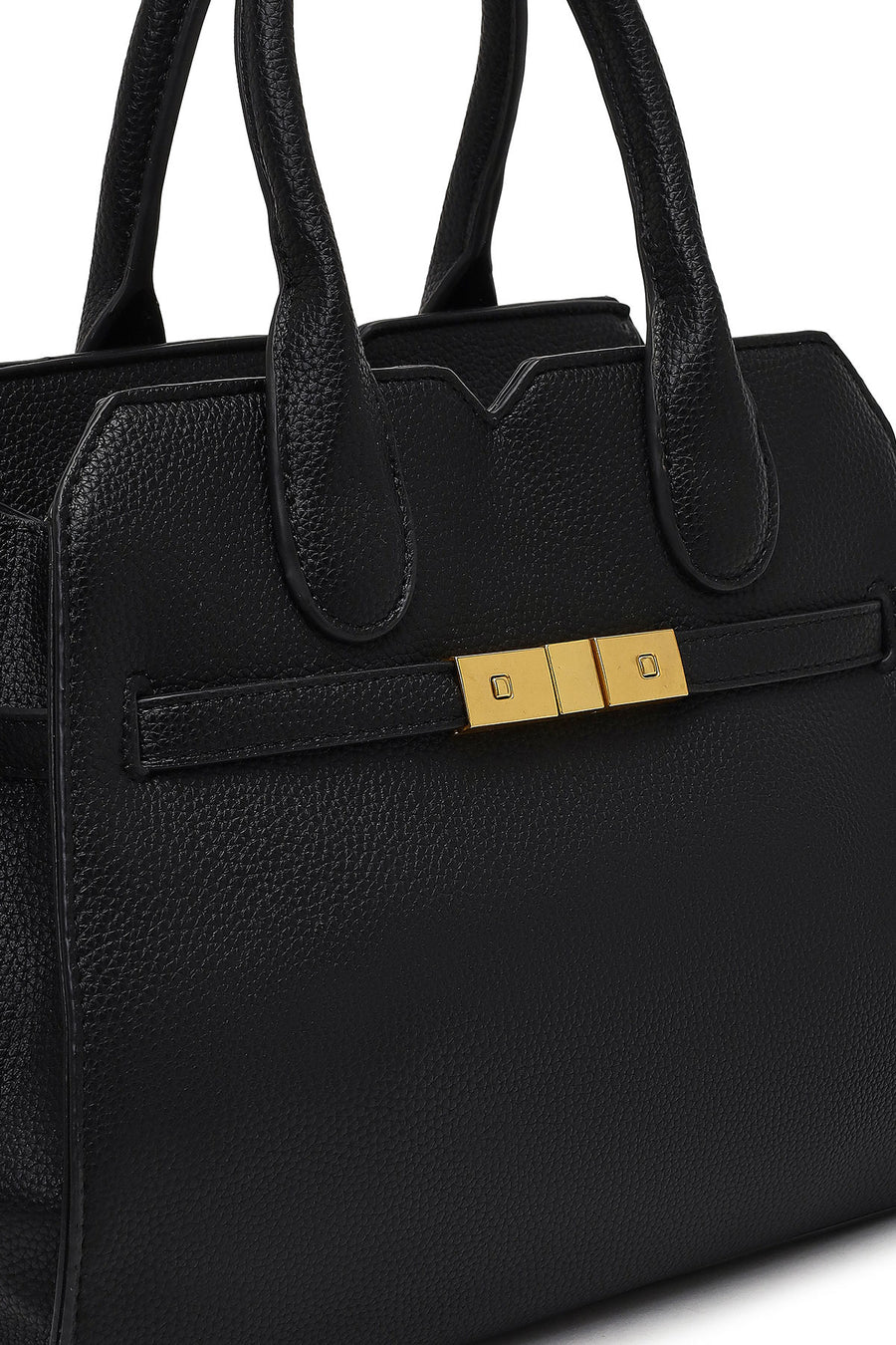 Women's Black Long Strap Classic Shoulder Bag