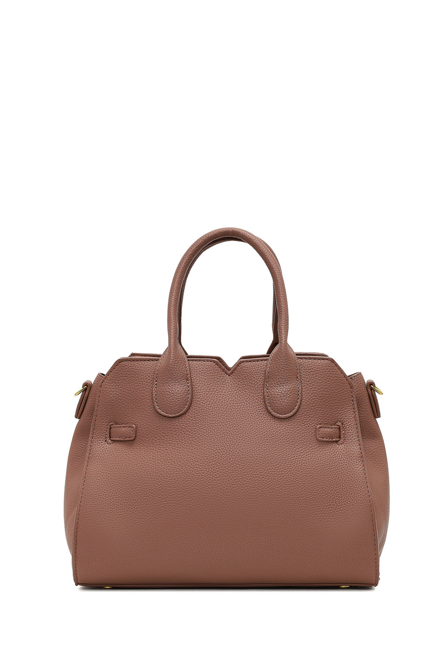 Women's Dark Pink Long Strap Classic Shoulder Bag