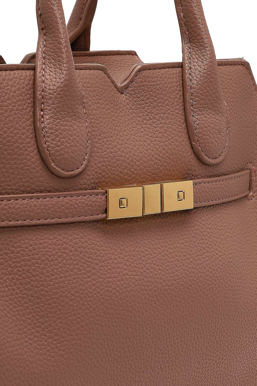 Women's Dark Pink Long Strap Classic Shoulder Bag