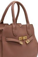 Women's Dark Pink Long Strap Classic Shoulder Bag | Derimod