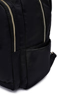 Kadın Siyah Kumaş Sırt Çantası | Derimod