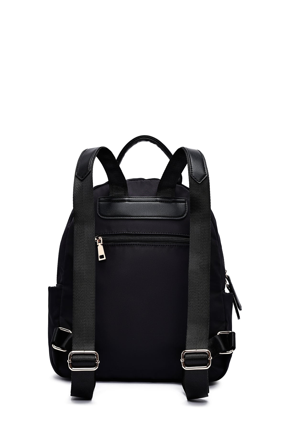 Kadın Siyah Kumaş Sırt Çantası