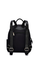 Kadın Siyah Kumaş Sırt Çantası | Derimod