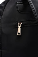 Kadın Siyah Kumaş Sırt Çantası | Derimod