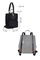 Kadın Siyah Sırt Çantası | Derimod