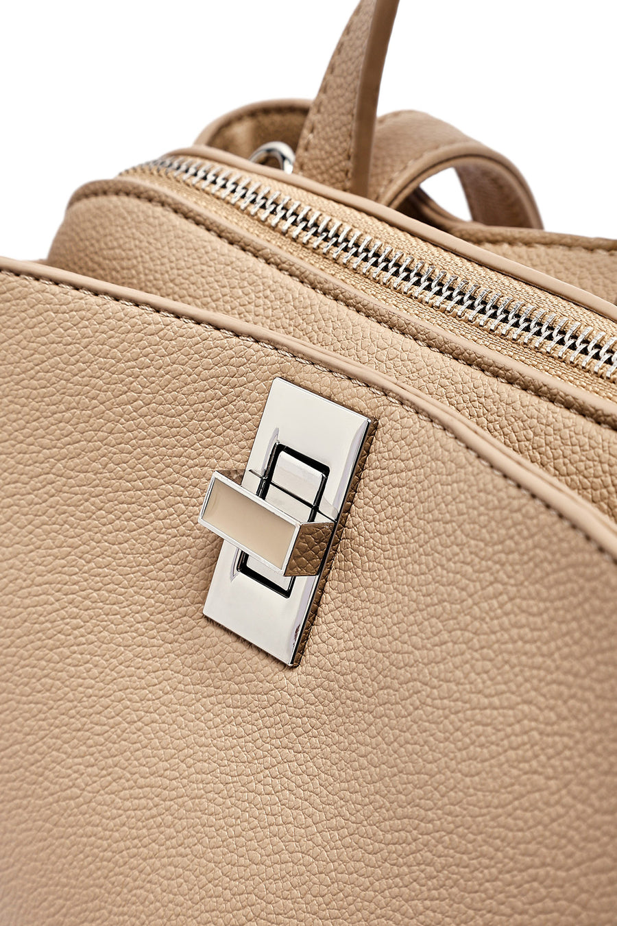 Woman Camel Backpack