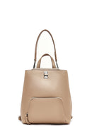 Woman Camel Backpack | Derimod