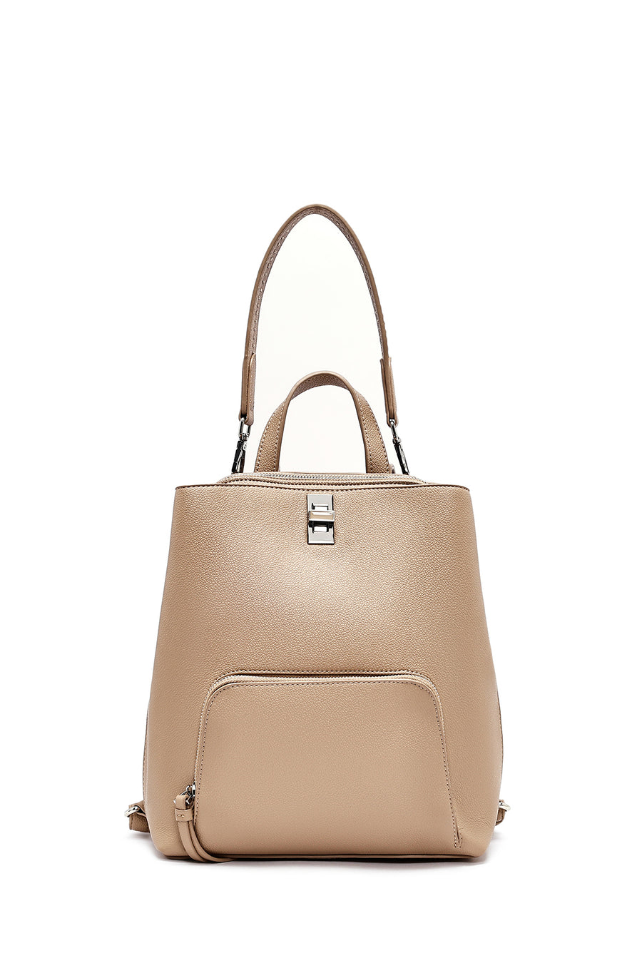 Woman Camel Backpack