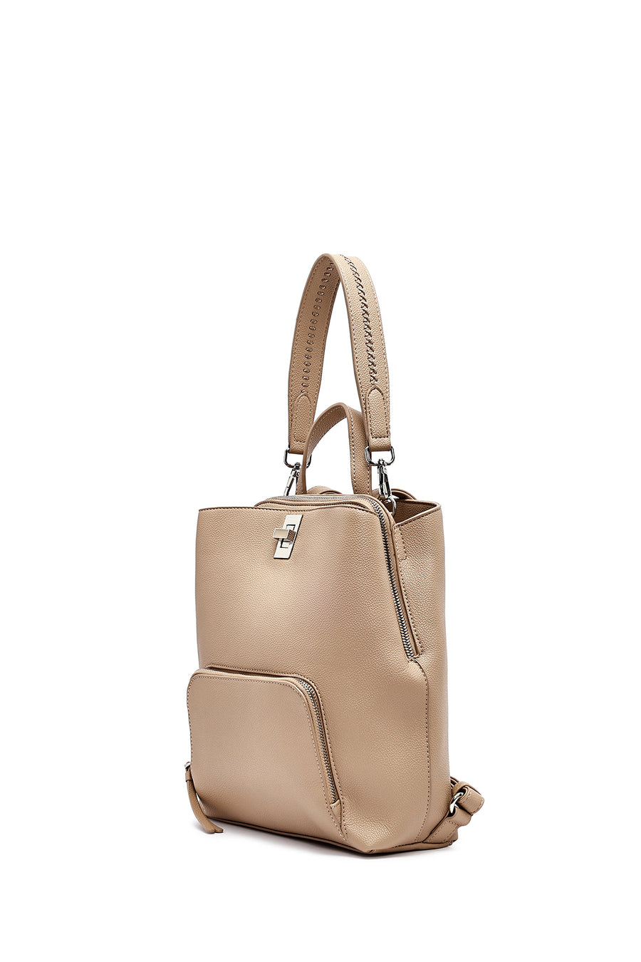 Woman Camel Backpack