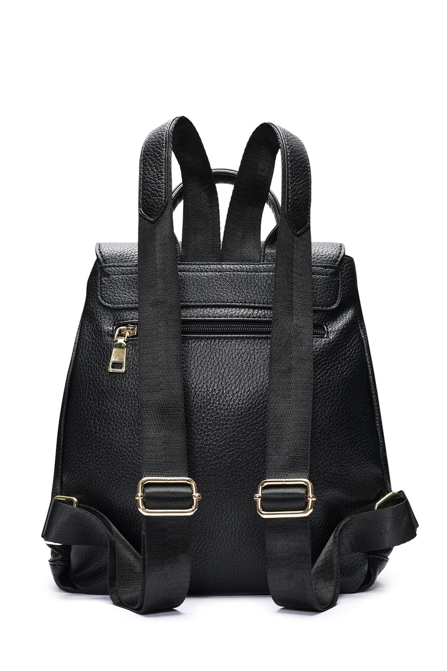 Women's Black Casual Backpack