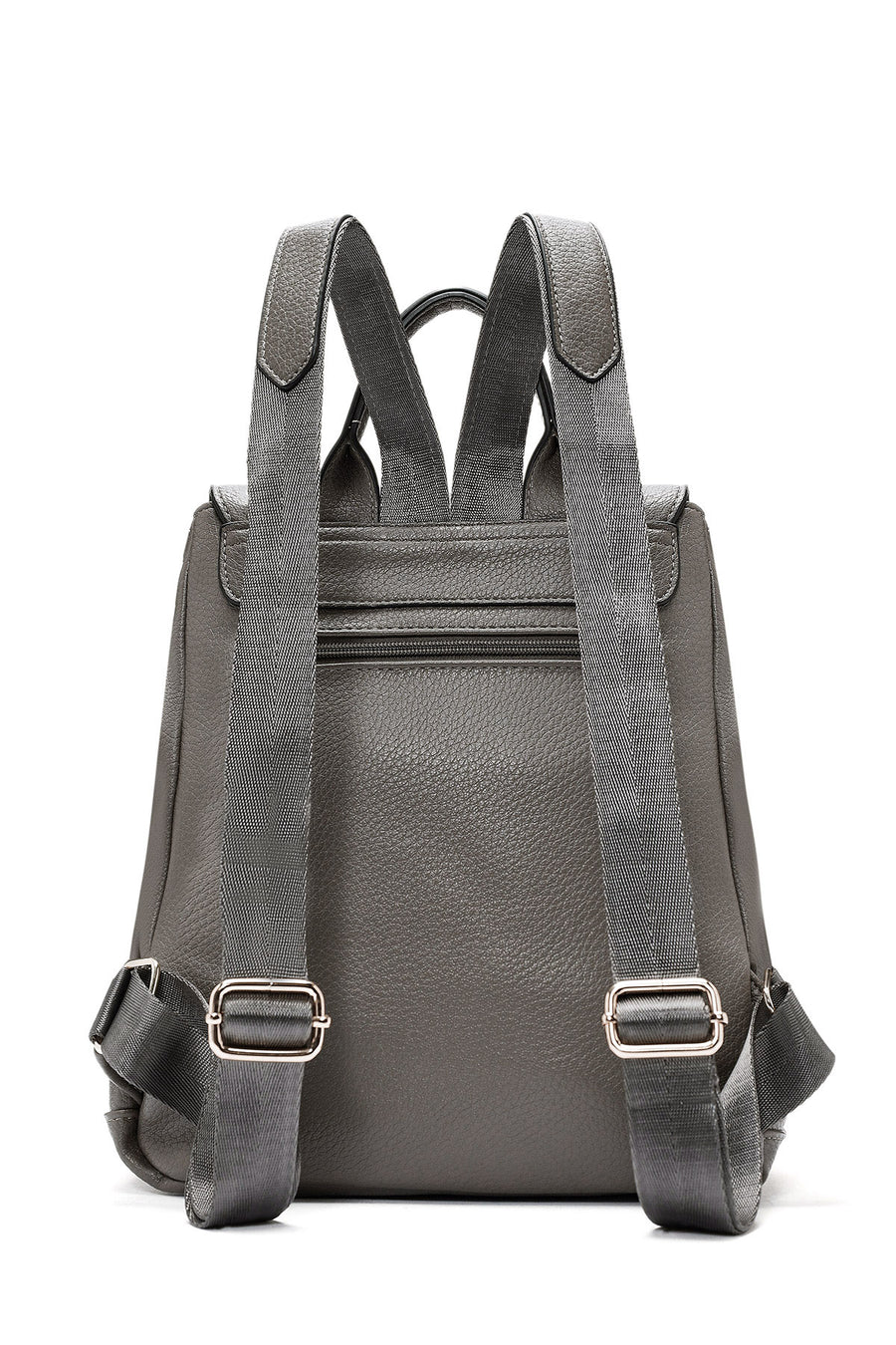 Women's Gray Casual Backpack