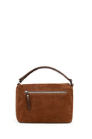 Kadın Camel Uzun Askılı Süet Çapraz Çanta | Derimod