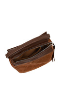 Kadın Camel Uzun Askılı Süet Çapraz Çanta | Derimod