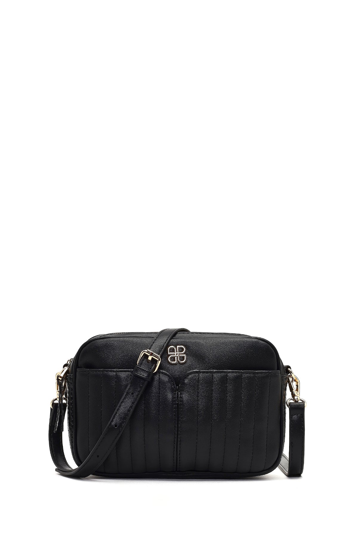 Kadın Siyah Uzun Askılı Çapraz Çanta