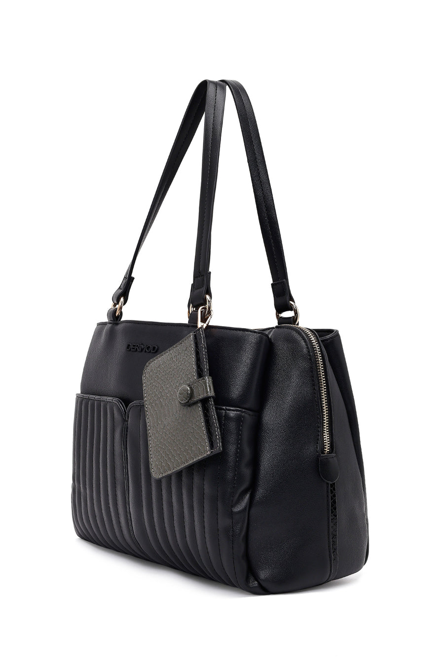 Women's Black Long Strap Shoulder Bag