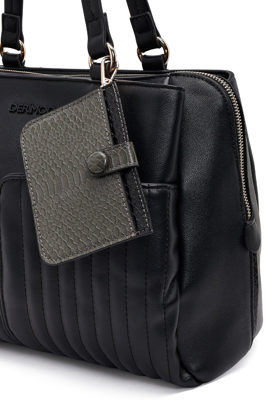 Women's Black Long Strap Shoulder Bag