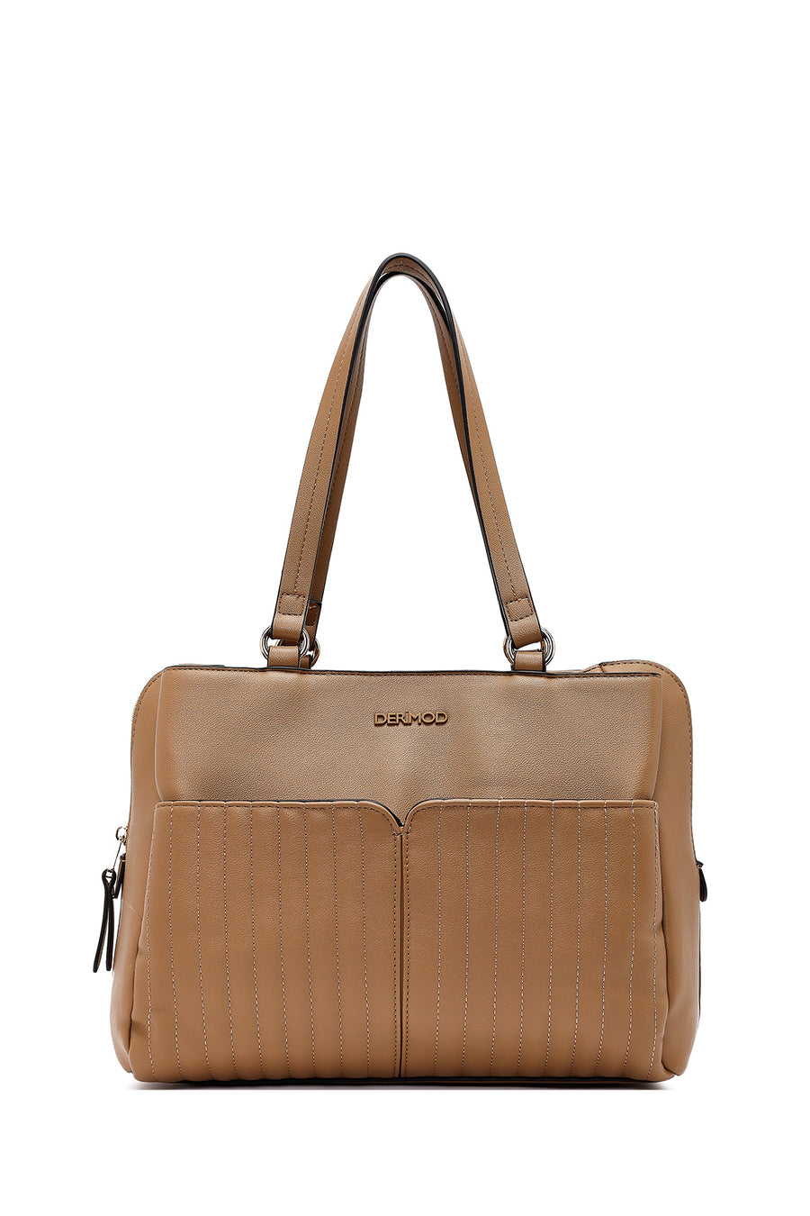 Women's Taupe Long Strap Shoulder Bag