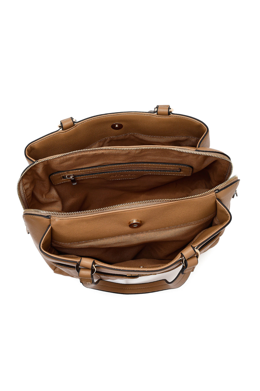 Women's Taupe Long Strap Shoulder Bag