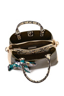 Women's Green Long Strapped Accessorized Shoulder Bag | Derimod