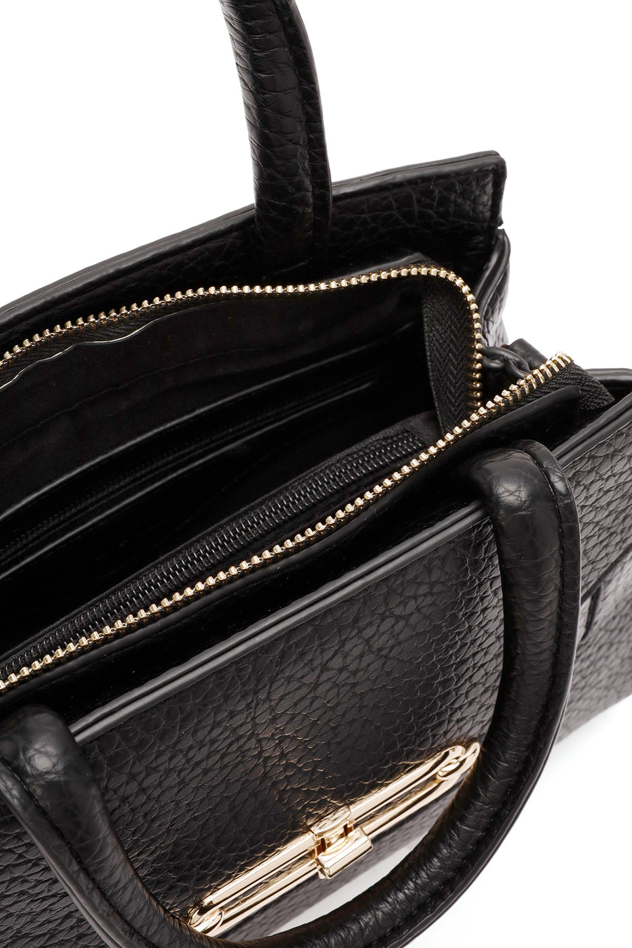 Women's Black Long Strap Shoulder Bag