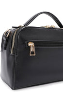 Women's Black Long Strapped Printed Shoulder Bag | Derimod