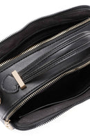 Women's Black Long Strapped Printed Shoulder Bag | Derimod