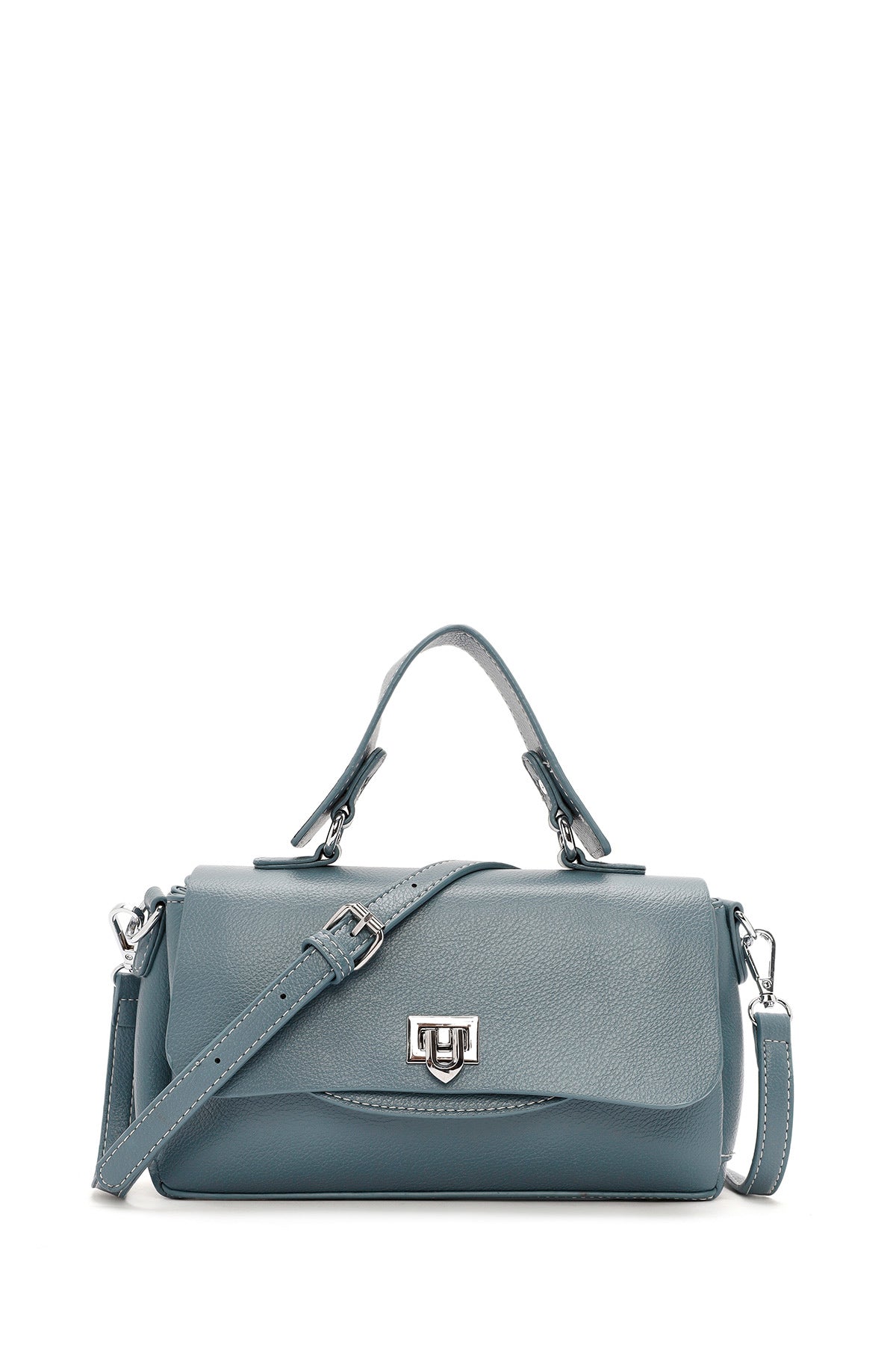 Women's Blue Long Strap Casual Sleeve Bag 25ABD2609FT | Derimod