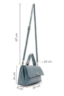 Women's Blue Long Strap Casual Sleeve Bag | Derimod
