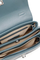 Women's Blue Long Strap Casual Sleeve Bag | Derimod