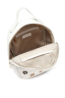 Kadın Beyaz Aksesuarlı Kapitone Sırt Çantası | Derimod