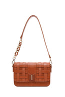 Kadın Taba Uzun Askılı Örgü Çapraz Çanta | Derimod