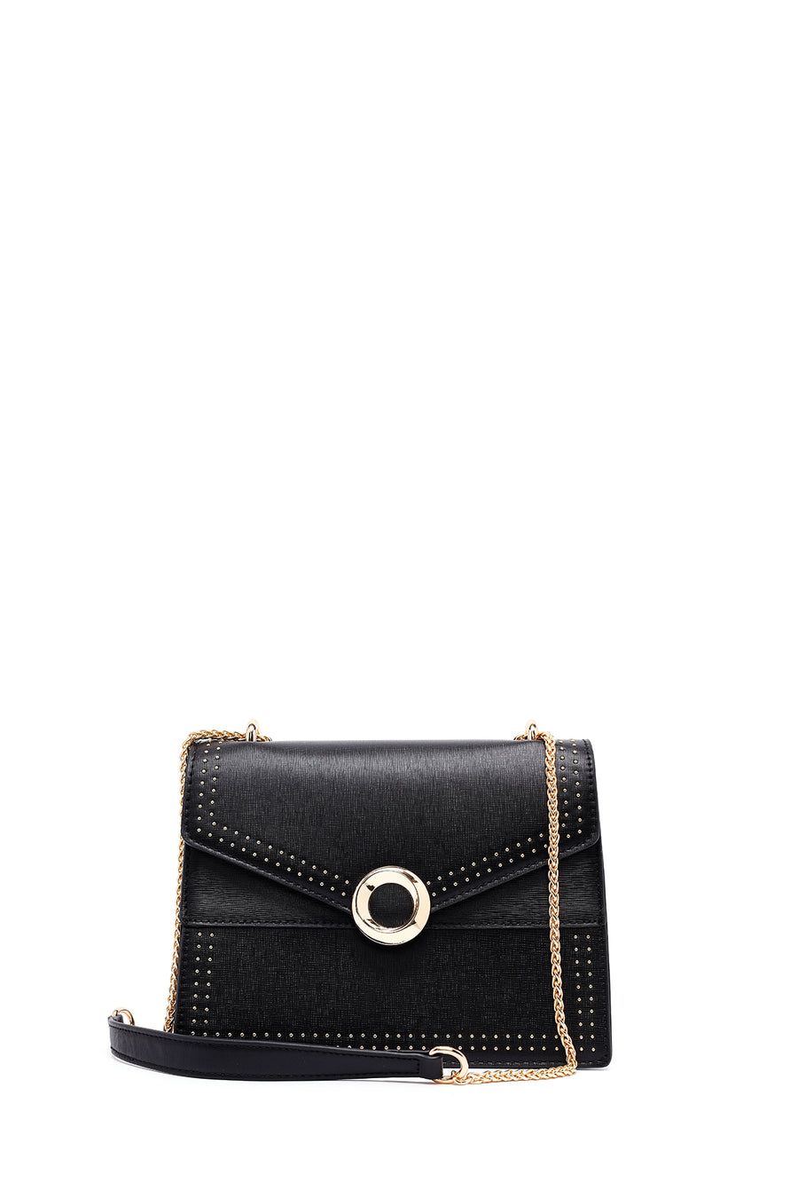 Woman Black Long Strap Classic Shoulder Bag 25ABD261618 | Derimod