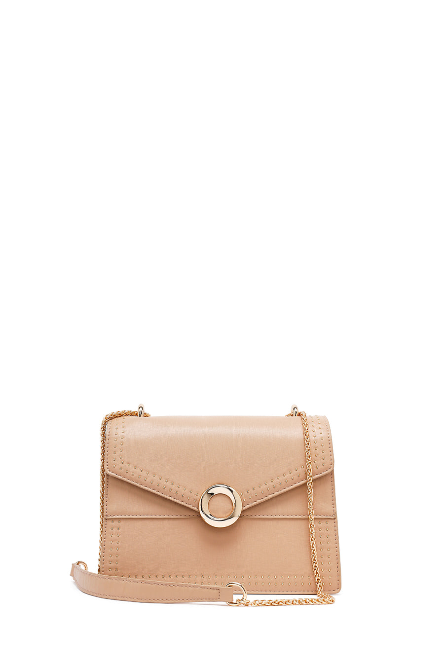 Woman Beige Long Strap Classic Shoulder Bag 25ABD261618 | Derimod