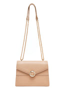 Kadın Bej Uzun Askılı Klasik Kol Çantası | Derimod