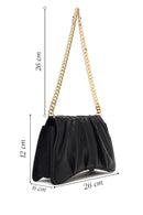 Women's Black Chain Strap Classic Shoulder Bag | Derimod
